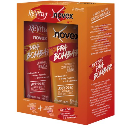 Novex Pra bombar 200 ml shampoo